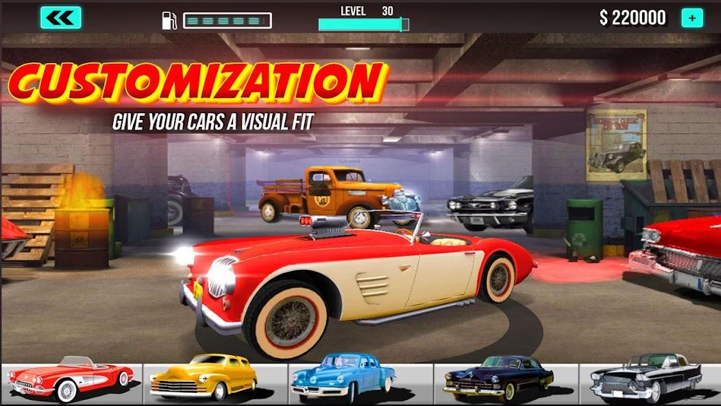 Classic Car Games Race America Mod Скриншот 3