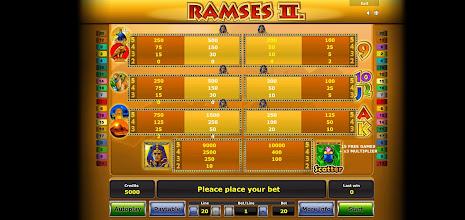 Ramses Casino Slot 螢幕截圖 2