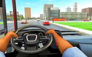 Bus Driving Sim- 3D Bus Games ဖန်သားပြင်ဓာတ်ပုံ 1