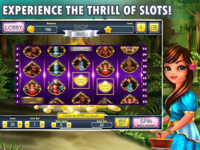 Wizard Of Wonderland Slots 螢幕截圖 2
