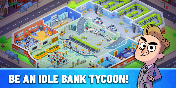 Idle Bank Tycoon: Money Empire Screenshot 1