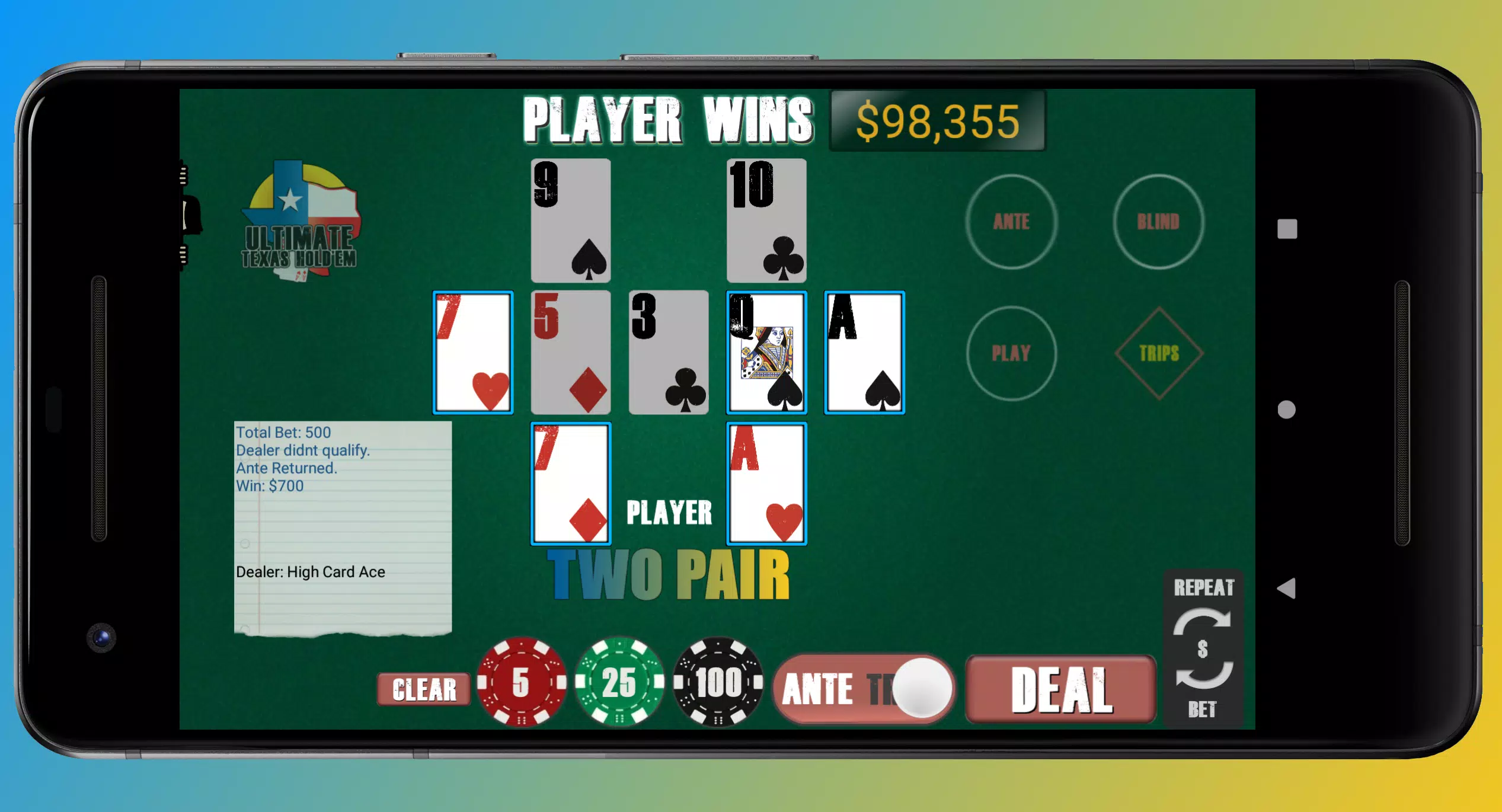 Texas Ultimate Holdem ภาพหน้าจอ 0
