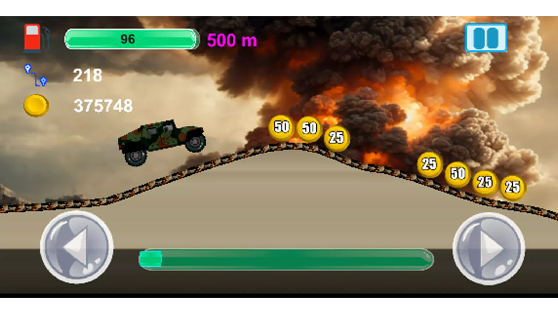 Hill Climb Car Race Adventure Captura de pantalla 2
