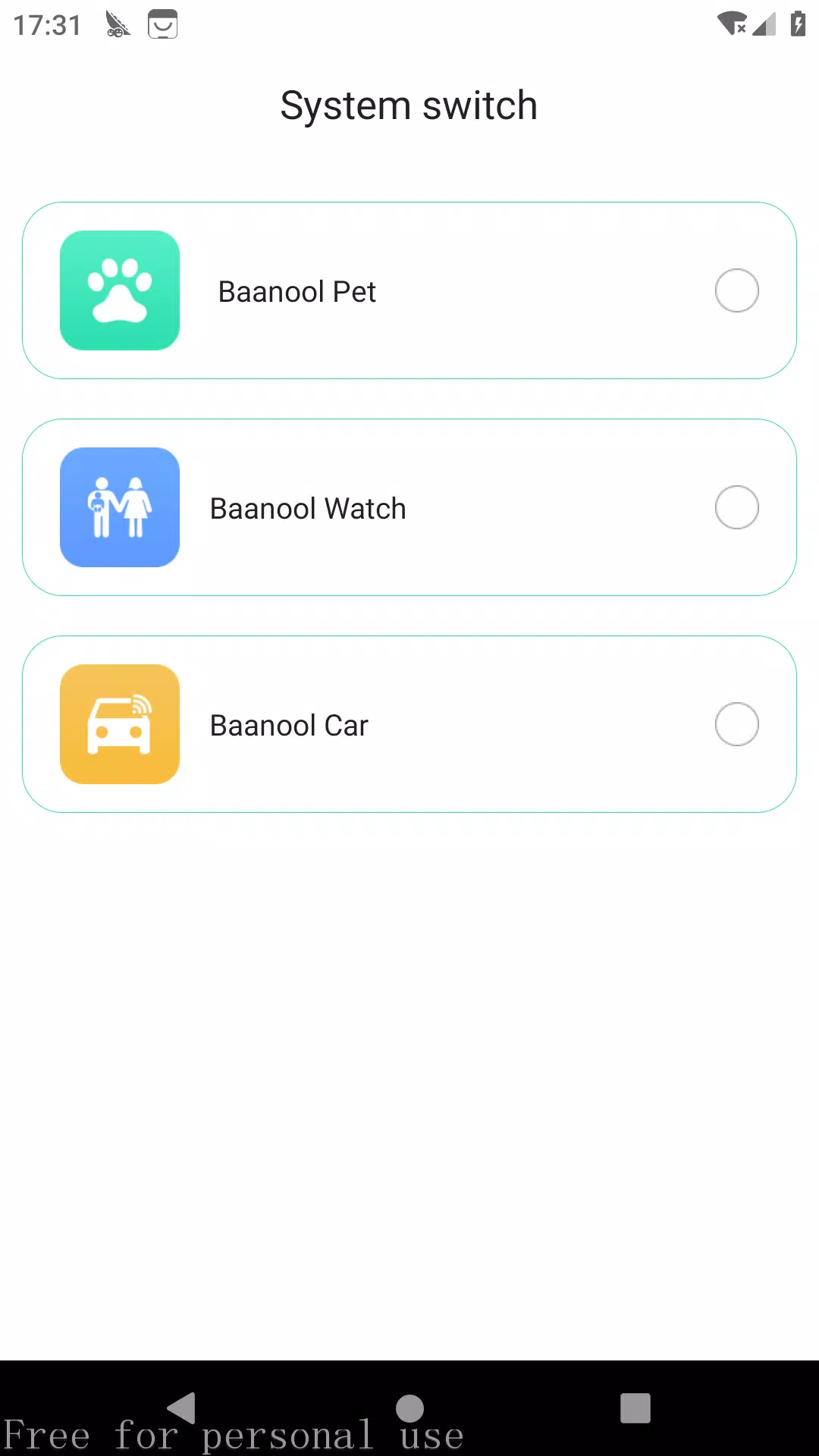 BAANOOL IOT Capture d'écran 0