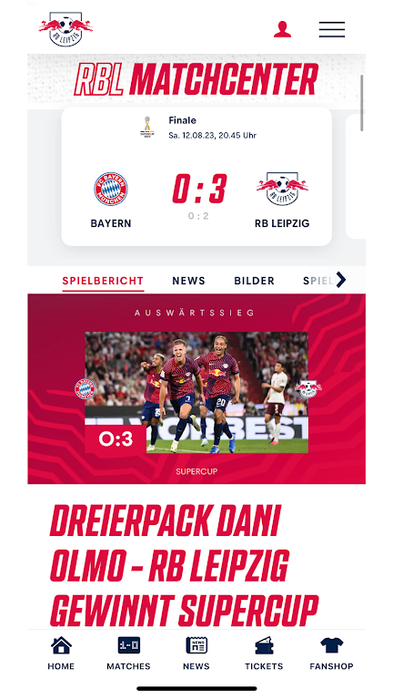 RB Leipzig Captura de pantalla 0