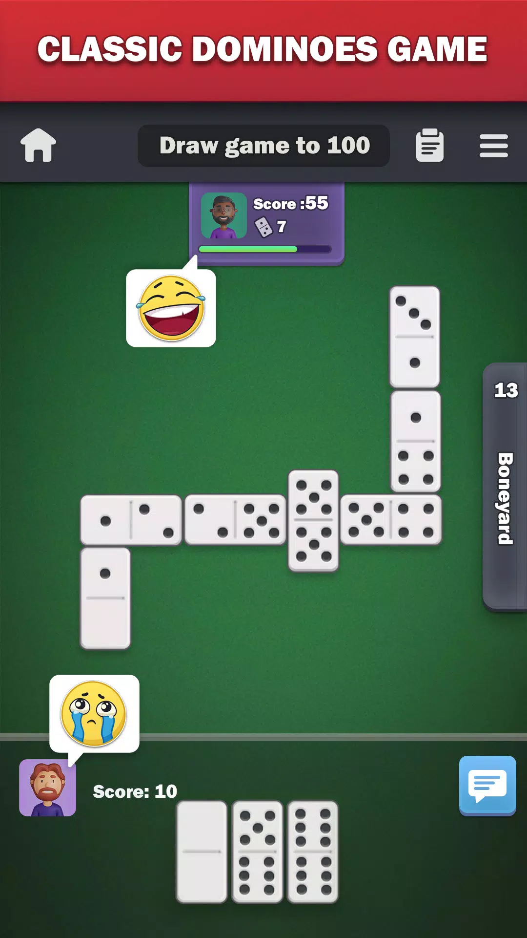 Dominoes online - play Domino! Capture d'écran 0