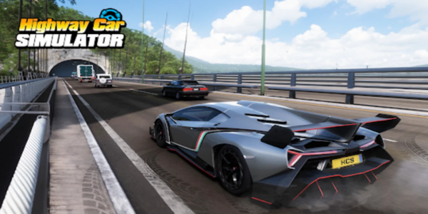 Highway Traffic Car Simulator Ảnh chụp màn hình 0