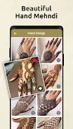 Bridal Mehndi Design App 螢幕截圖 1