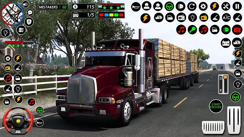 US Cargo Truck Simulator Games 螢幕截圖 1