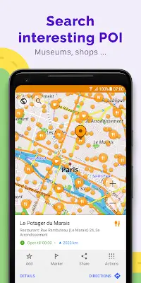 OsmAnd+ — Maps & GPS Offline Schermafbeelding 3