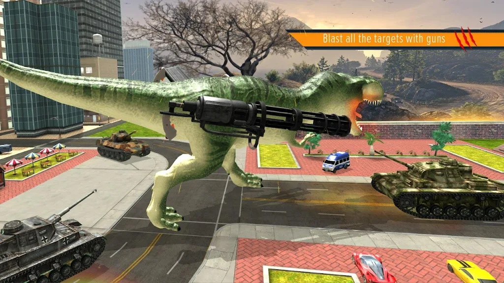 Dinosaur Battle Simulator Zrzut ekranu 2
