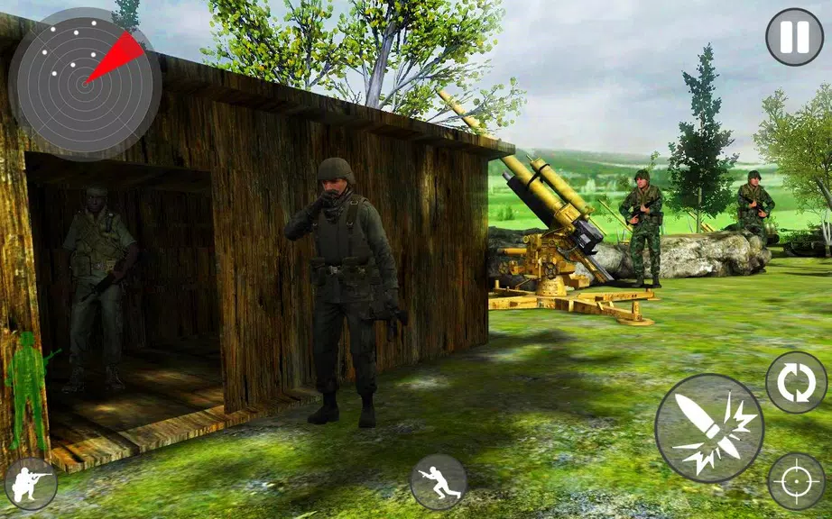 Army Mission Counter Attack Shooter Strike  2019应用截图第0张