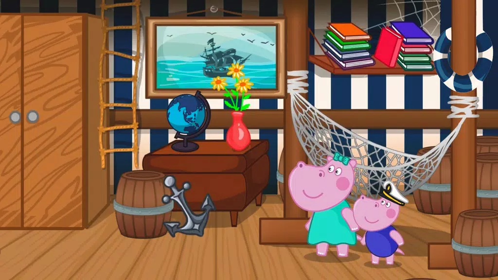 Hippo Adventures: Lighthouse स्क्रीनशॉट 2