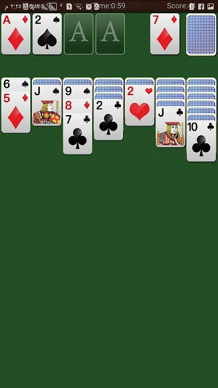 Solitaire New by Mo7mad Screenshot 1