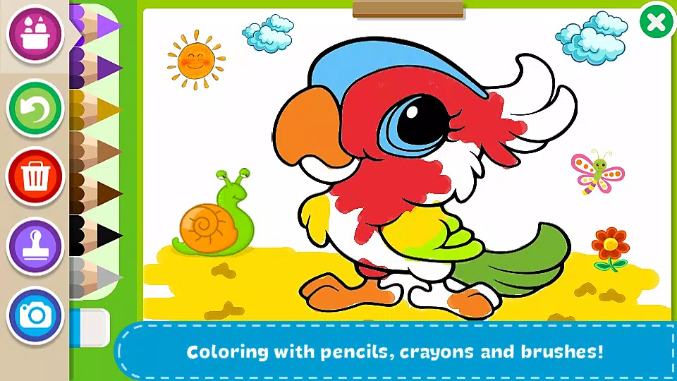 Coloring Book - Kids Paint 螢幕截圖 0