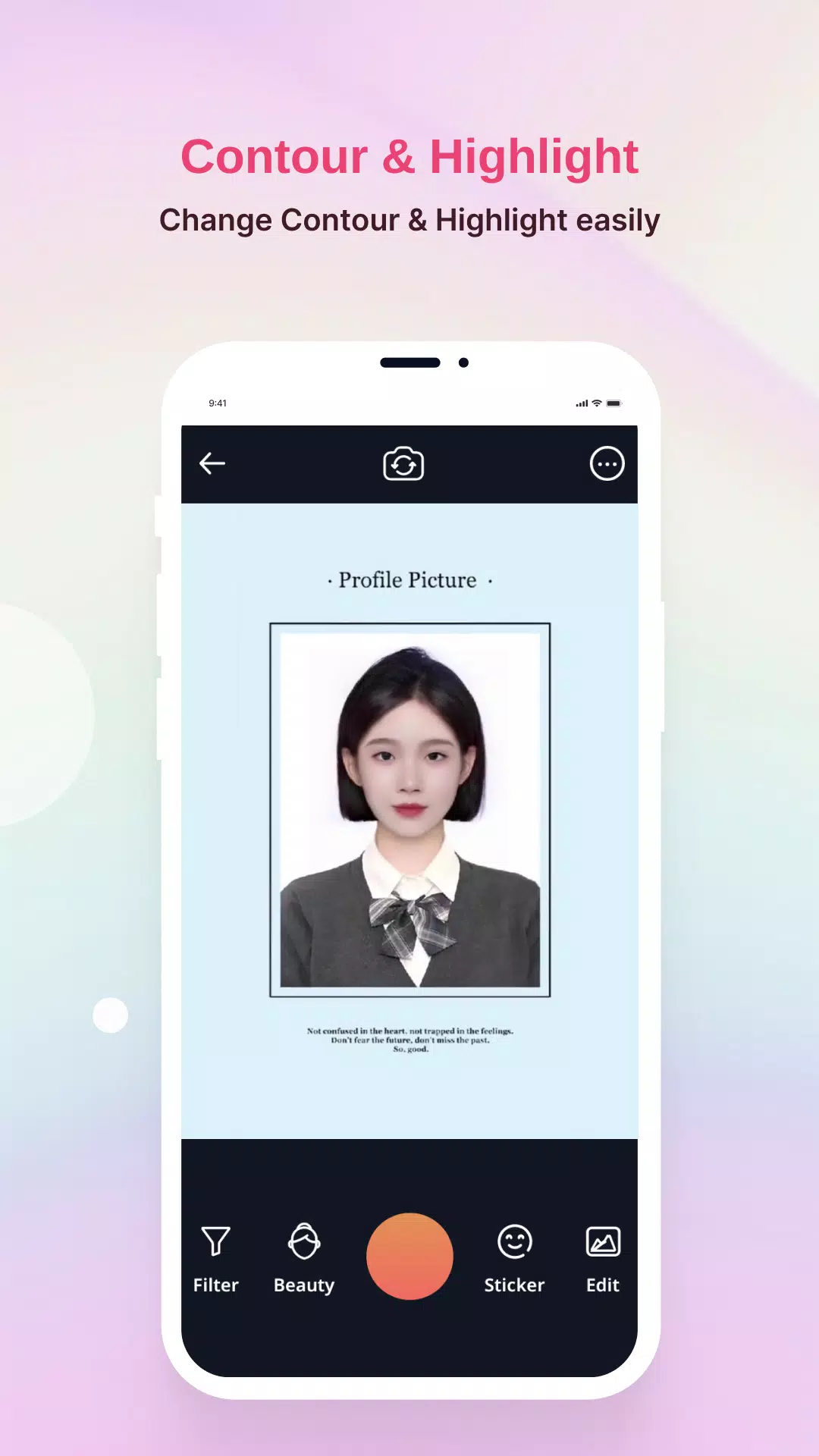 ID Photo Filter for TikTok Ekran Görüntüsü 3