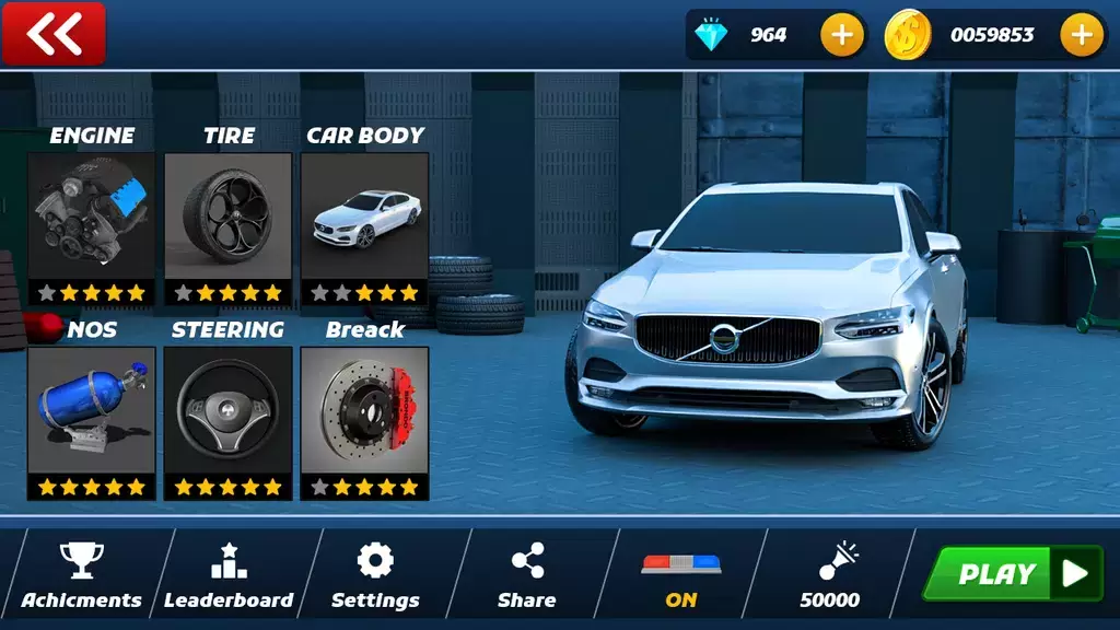 Turbo Traffic Car Racing Game ภาพหน้าจอ 1