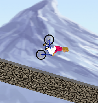 Corey (Downhill bike physics demo) Screenshot 2