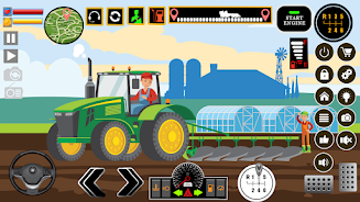 Farm Tractors Dinosaurs Games应用截图第1张