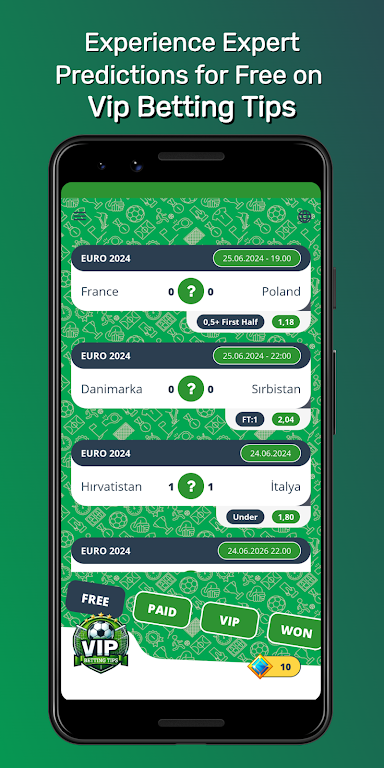 Vip Betting Tips ဖန်သားပြင်ဓာတ်ပုံ 0
