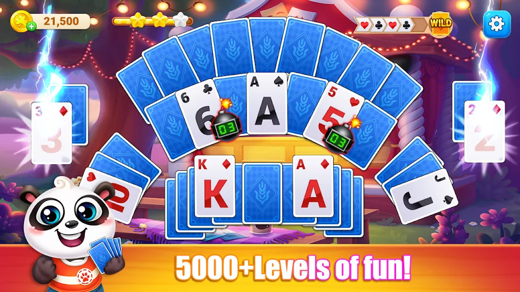 Tripeaks Solitaire FarmHarvest 螢幕截圖 1