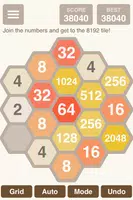 Hexic 2048 ဖန်သားပြင်ဓာတ်ပုံ 1