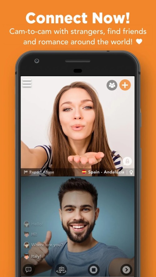 Live surf : random & online Chat with Video cam Ảnh chụp màn hình 1
