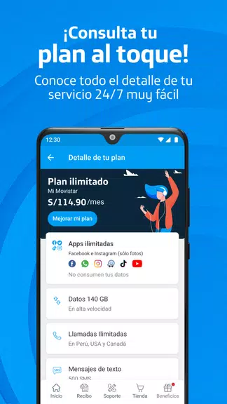 Mi Movistar Perú 螢幕截圖 2