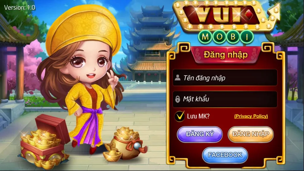 VUI MOBI - Cổng game bài online 스크린샷 0