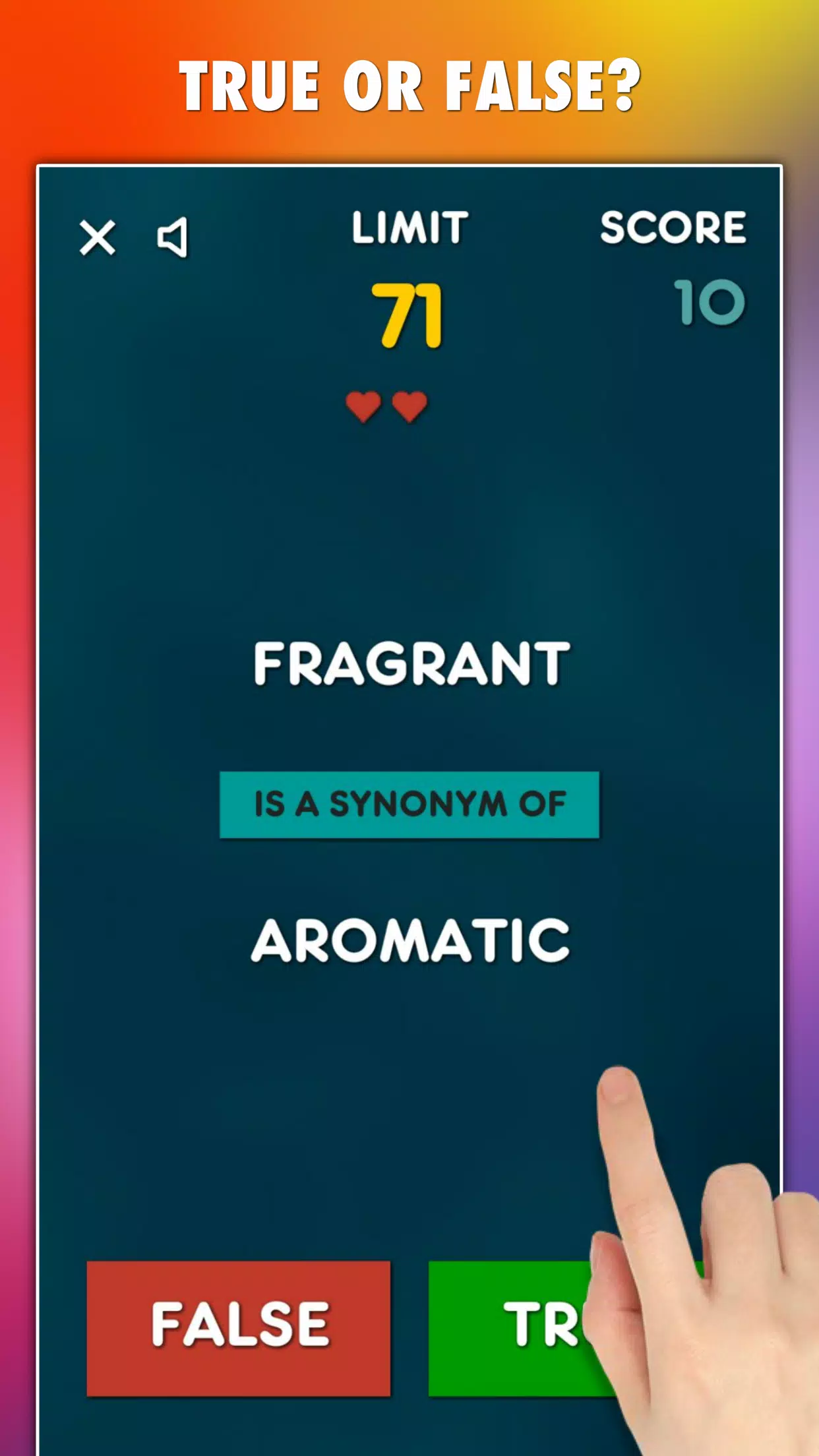 Synonyms Game スクリーンショット 1