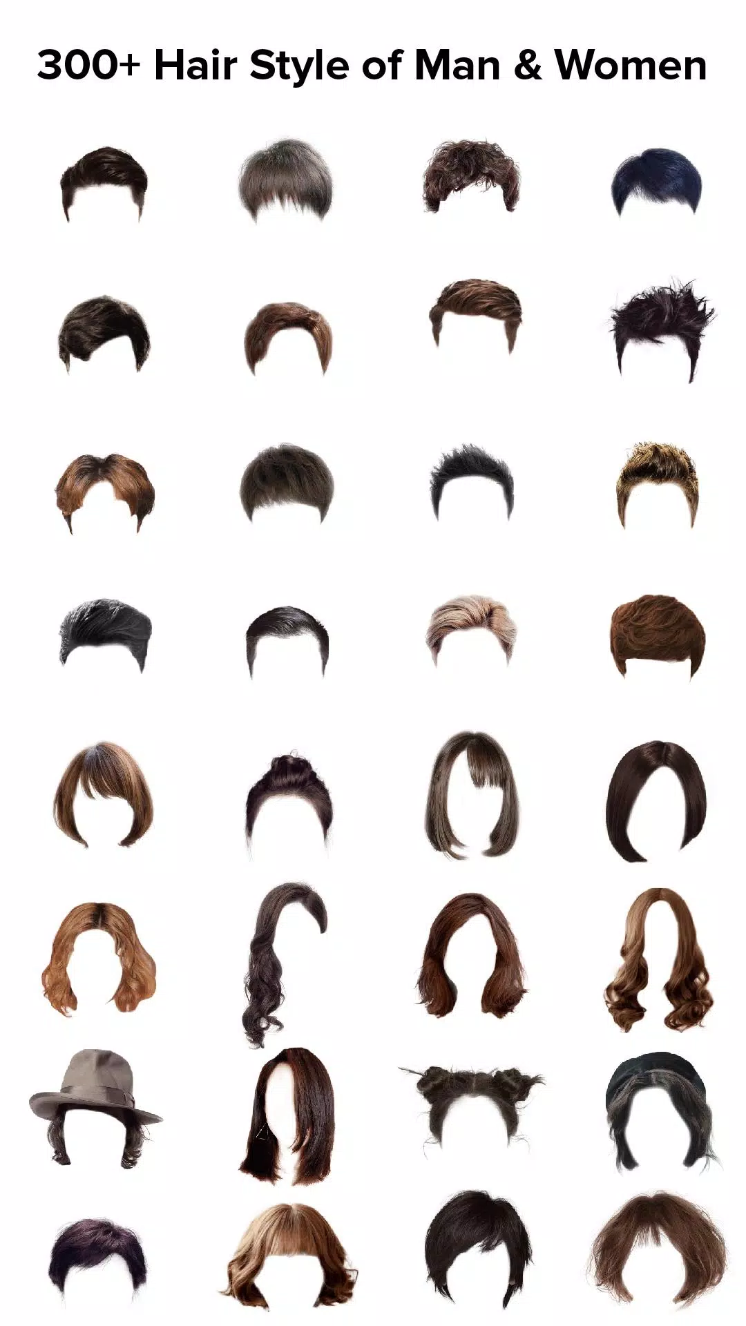 Hairstyles Changer ภาพหน้าจอ 3