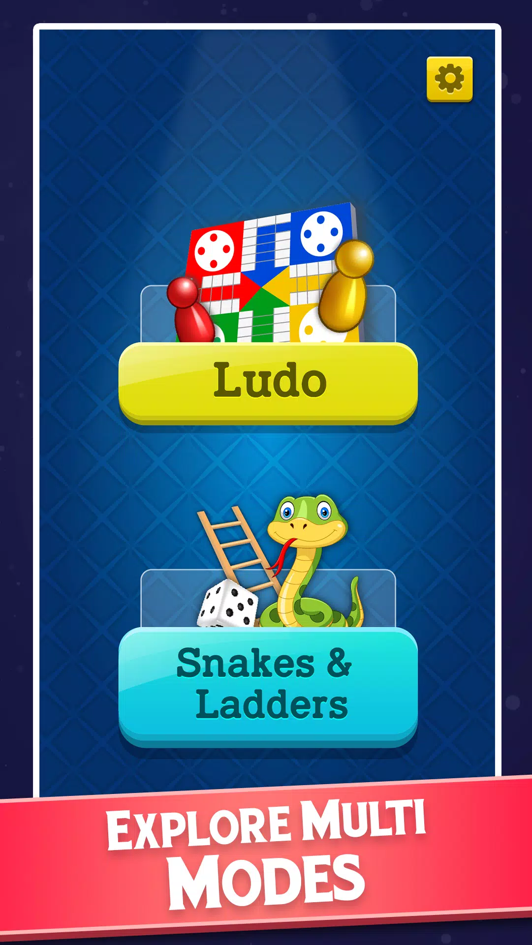 Snakes and Ladders - Ludo Game 螢幕截圖 0