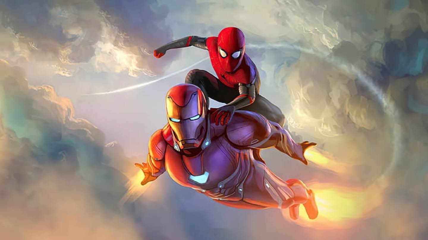 Iron Man y Spider Man