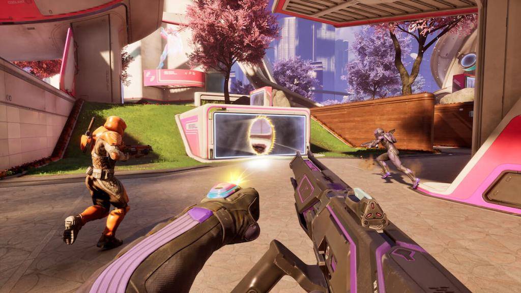Splitgate 2 게임 플레이 아트 워크
