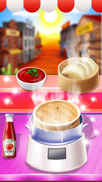 Chinese food games Girls Games スクリーンショット 1