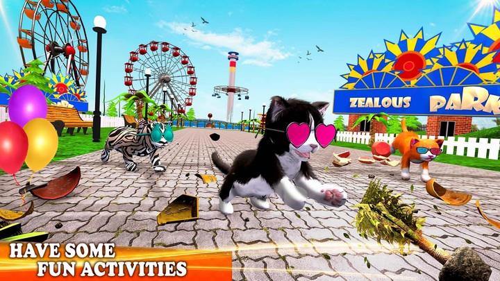 Pet Cat Simulator Cat Games Schermafbeelding 2