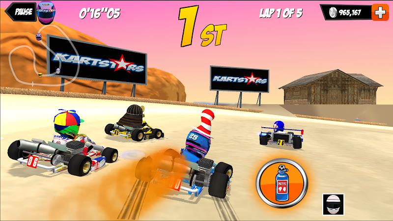 Kart Stars Tangkapan skrin 2