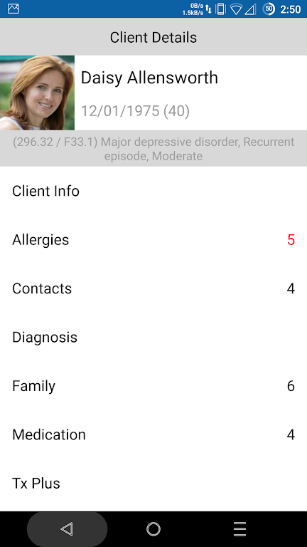 Credible Care Capture d'écran 2