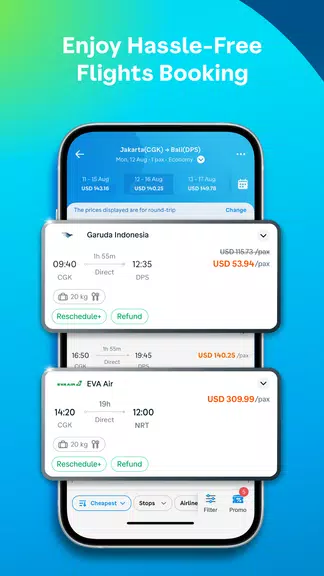 Traveloka: Book Hotel & Flight Capture d'écran 2