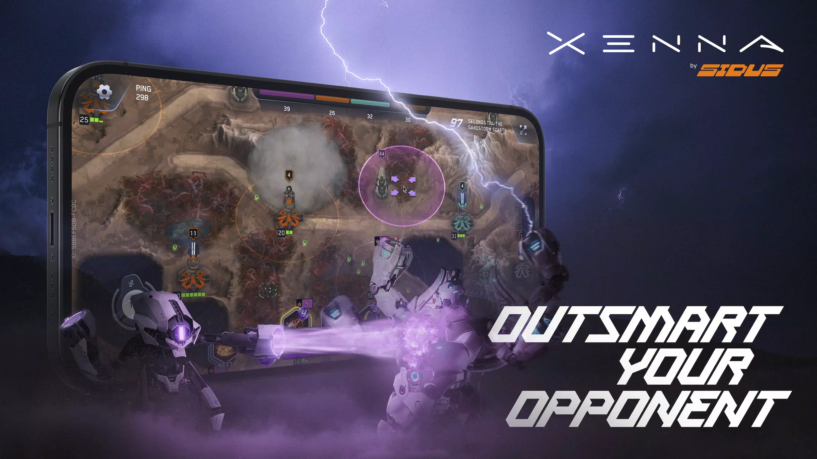 Xenna: Card Battle RTS Tangkapan skrin 2