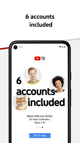 YouTube TV: Live TV & more Captura de tela 1