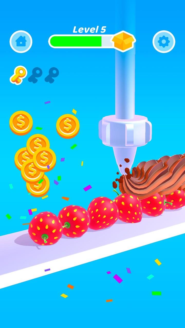 Perfect Cream: Dessert Games Ekran Görüntüsü 1