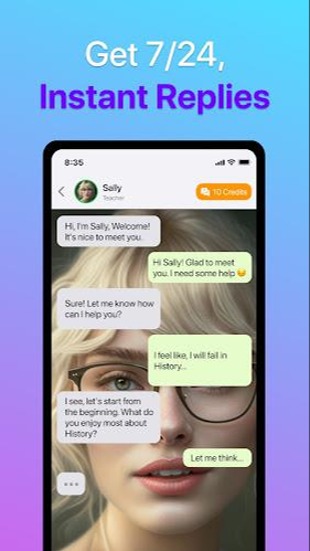 Chatty: AI Roleplay Characters Screenshot 0