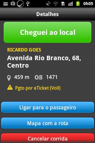 TAXI AMARELINHO RIO TAXISTA Screenshot 2