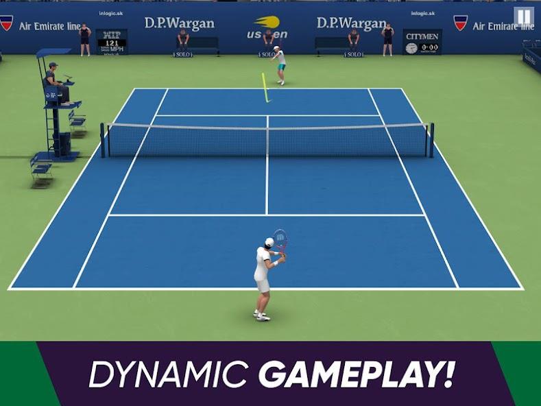 Tennis World Open 2023 - Sport Mod ဖန်သားပြင်ဓာတ်ပုံ 3