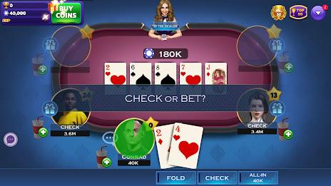 Texas Holdem Mania: Poker Game 螢幕截圖 0