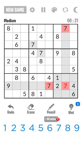 Sudoku 2023 Ekran Görüntüsü 3