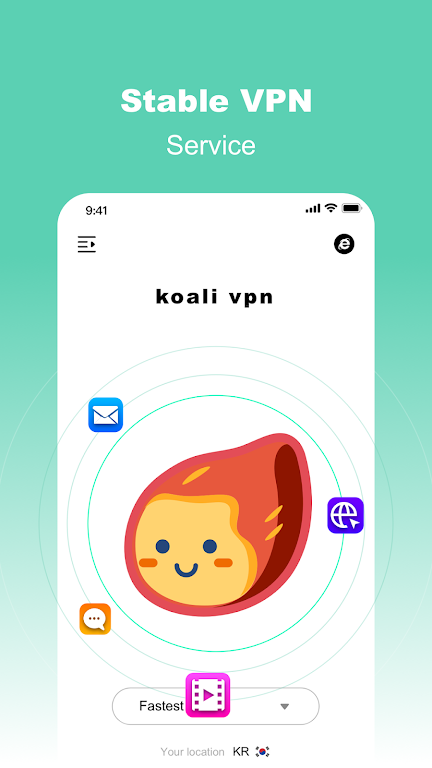 KoaliVPN ဖန်သားပြင်ဓာတ်ပုံ 0