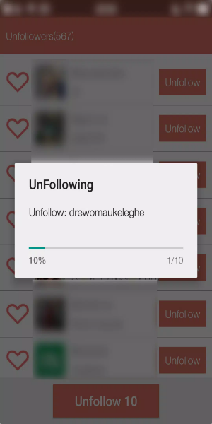 Unfollower Plus - Non followers & Following应用截图第1张