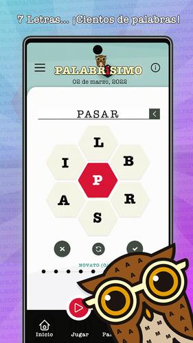 PALABRÍSIMO: busca palabras 螢幕截圖 0
